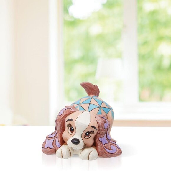 Enesco Disney Traditions by Jim Shore Lady and The Tramp Miniature Figurine, NEW - Picture 2 of 7